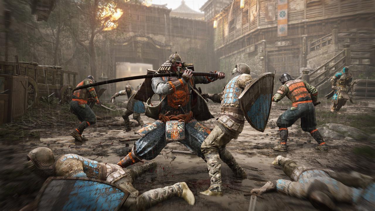 For Honor: Der Kensei im Kampf.