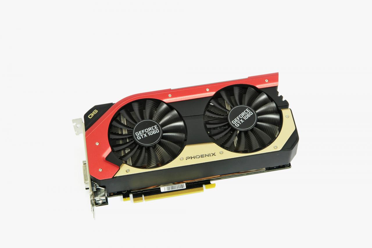 [02/08/2016] Bei Preis-Leistung top für 250 bis 300 Euro: Nvidia GTX 1060, hier eine Gainward Phoenix