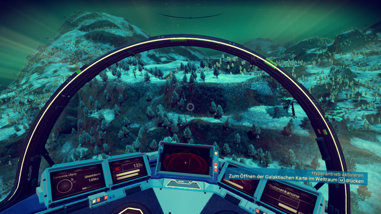 Das krisselige Pop-In von Objekten und Landschaftsteilen ist genau so störend, wie in der PS4-Version.