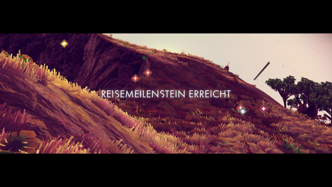 Milestones motivieren zum Weiterspielen.