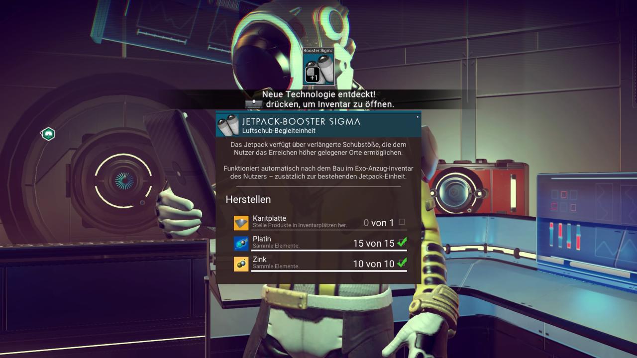 Der Plausch mit dem Alien hat sich gelohnt.