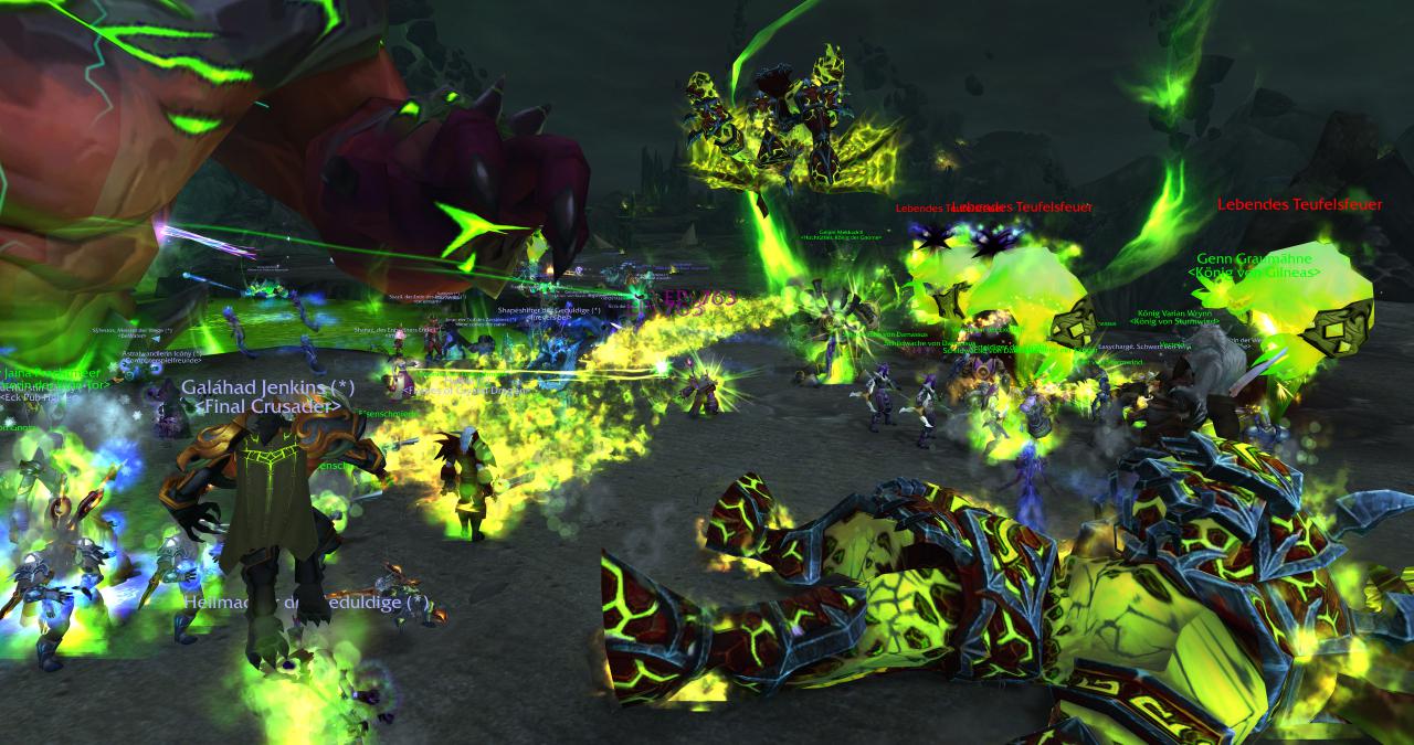 [30/08/2016] World of Warcraft: Legion: Mit massig Inhalten hat die gelungene MMORPG-Erweiterung gleich mehrere WoW-Abstinenzler im Team zurück auf die Server gelockt. Das Schmieden von Artefakten, die neue Dämonenjäger-Klasse und die vielen, vielen Quests und Raids halten auch Monate nach Release noch bei der Stange. Platz 6!