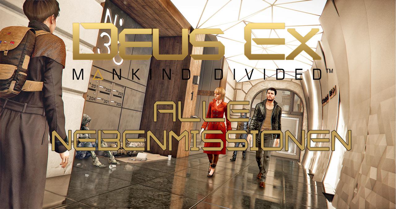 [15/08/2016] Deus Ex: Mankind Divided: Alle Nebenmissionen gelöst
