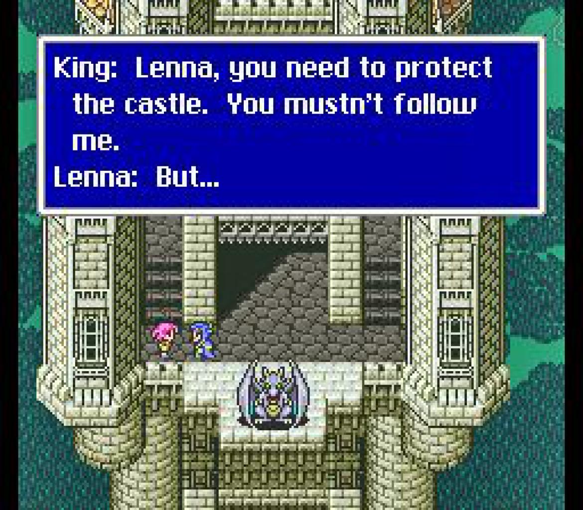 [23/09/2016] Final Fantasy V (SNES) ist eines der ersten großen Projekte, die von Fans übersetzt wurden - von einer professionellen Lokalisation ist diese Version nicht zu unterscheiden.