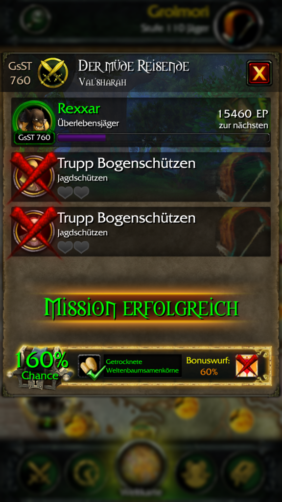 [19/09/2016] Kein absolutes Muss, aber ein netter Zeitvertreib für unterwegs, der sogar tolle Belohnungen einbringt: die Legion-Companion-App.