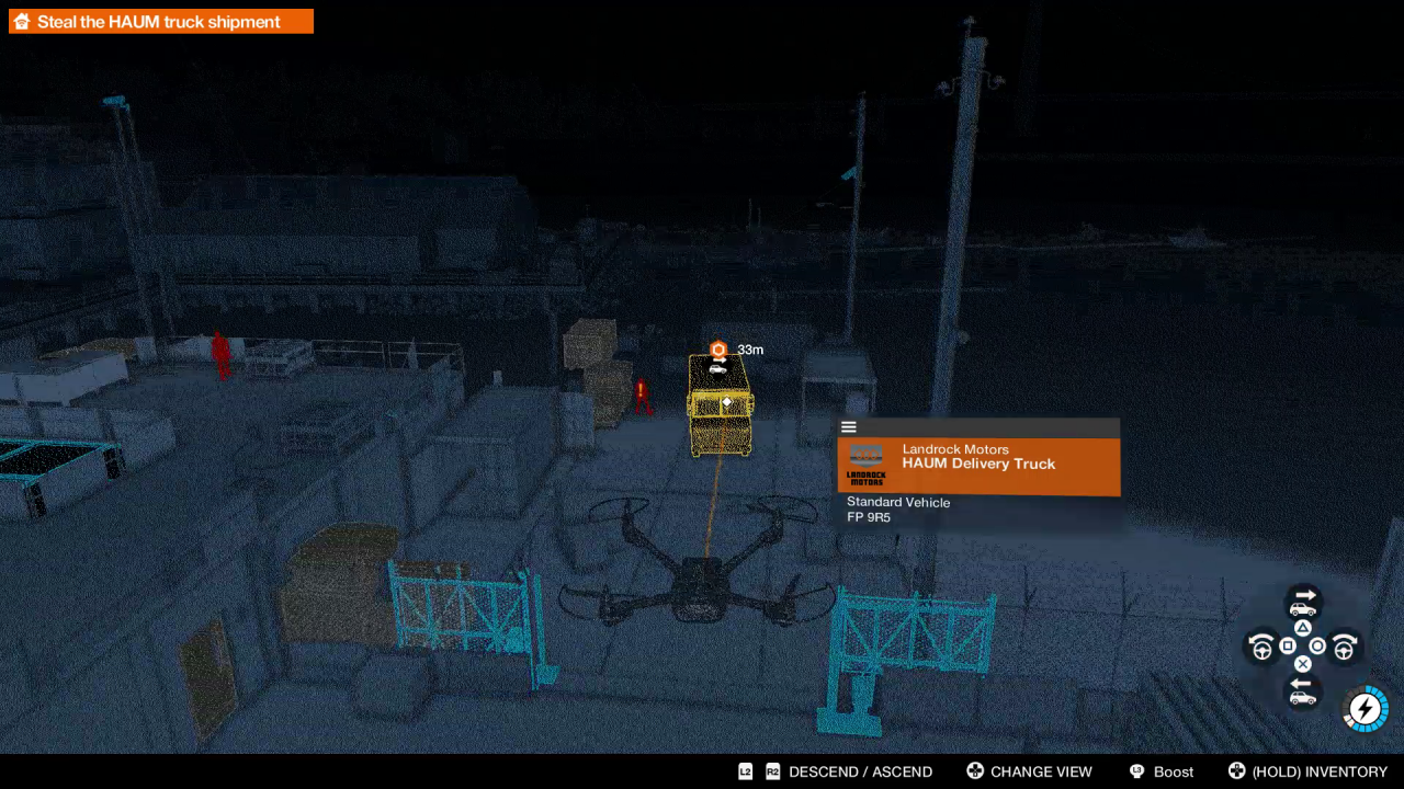 [23/09/2016] Ähnlich wie in der Assassin's Creed-Reihe gibt es auch in Watch Dogs 2 eine taktische Sicht, durch die wir erkennen, welche Objekte sich manipulieren lassen.
