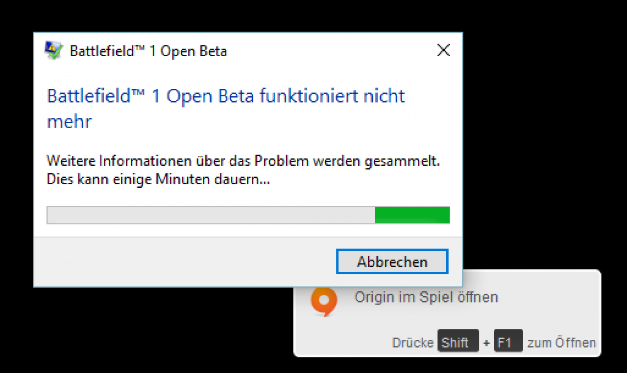 [09/09/2016] Auf unserem Testrechner ist Battlefield 1 regelmäßig abgestürzt.