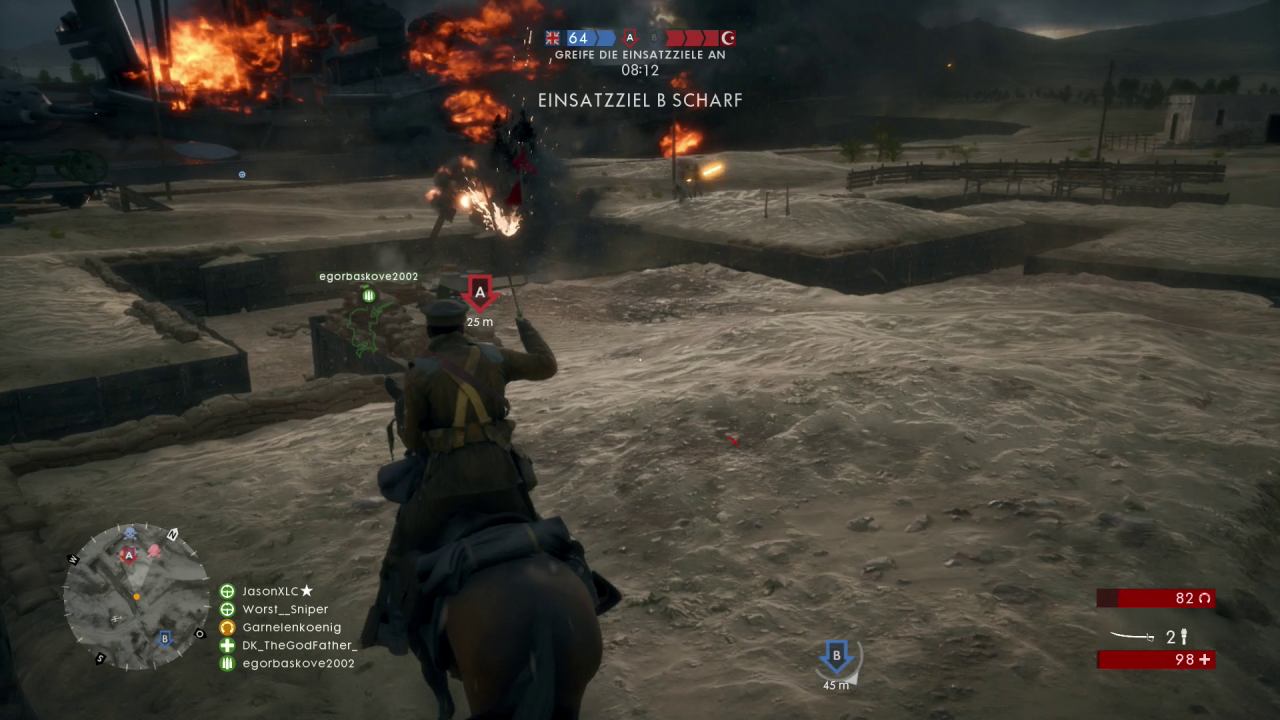 [25/10/2016] Der Detailgrad ist ein wenig niedriger in den Konsolenfassungen als auf dem PC. Insgesamt stört das aber kaum in den hitzigen Mehrspielerschlachten. (Screenshot aus der PS4-Version)