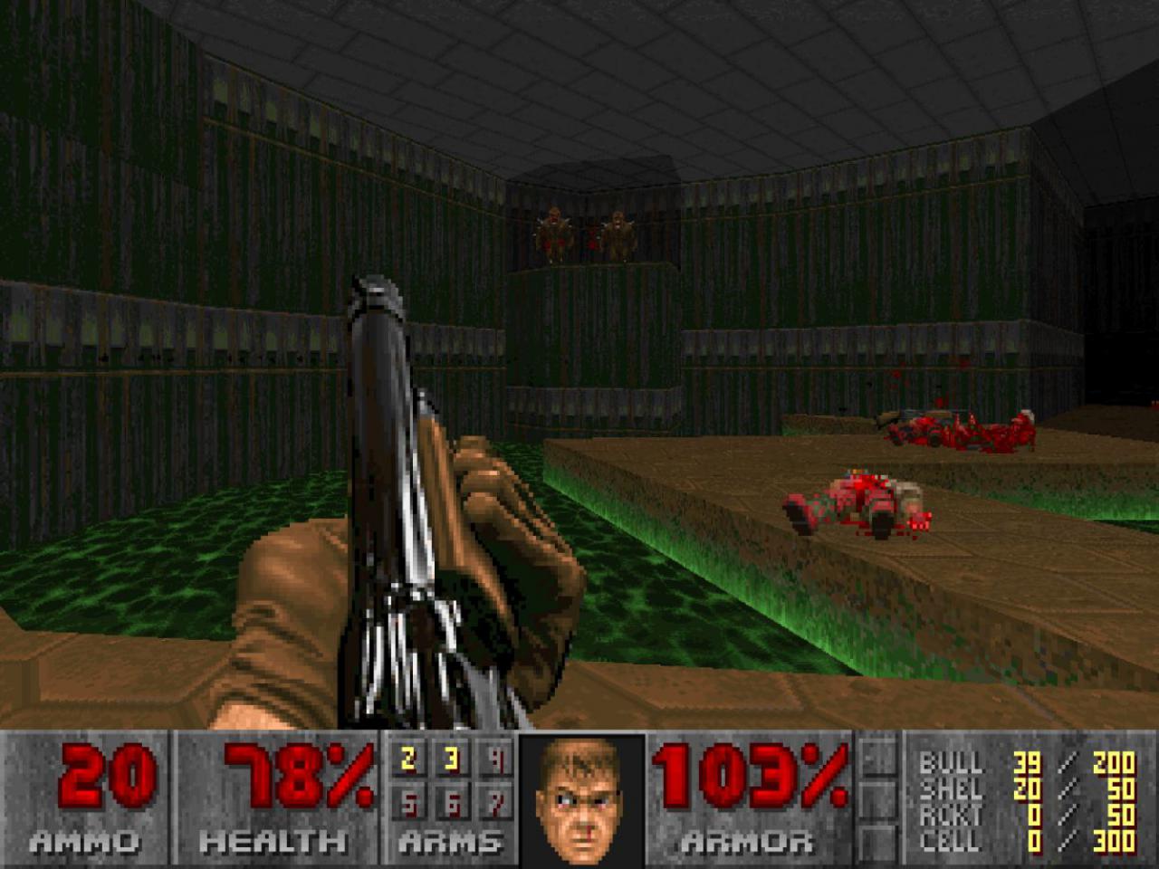 [14/10/2016] Gewalt-Pionier: Doom (1993) ist ein Meilenstein der Computerspielgeschichte und läutete das Zeitalter der Ego-Shooter ein.