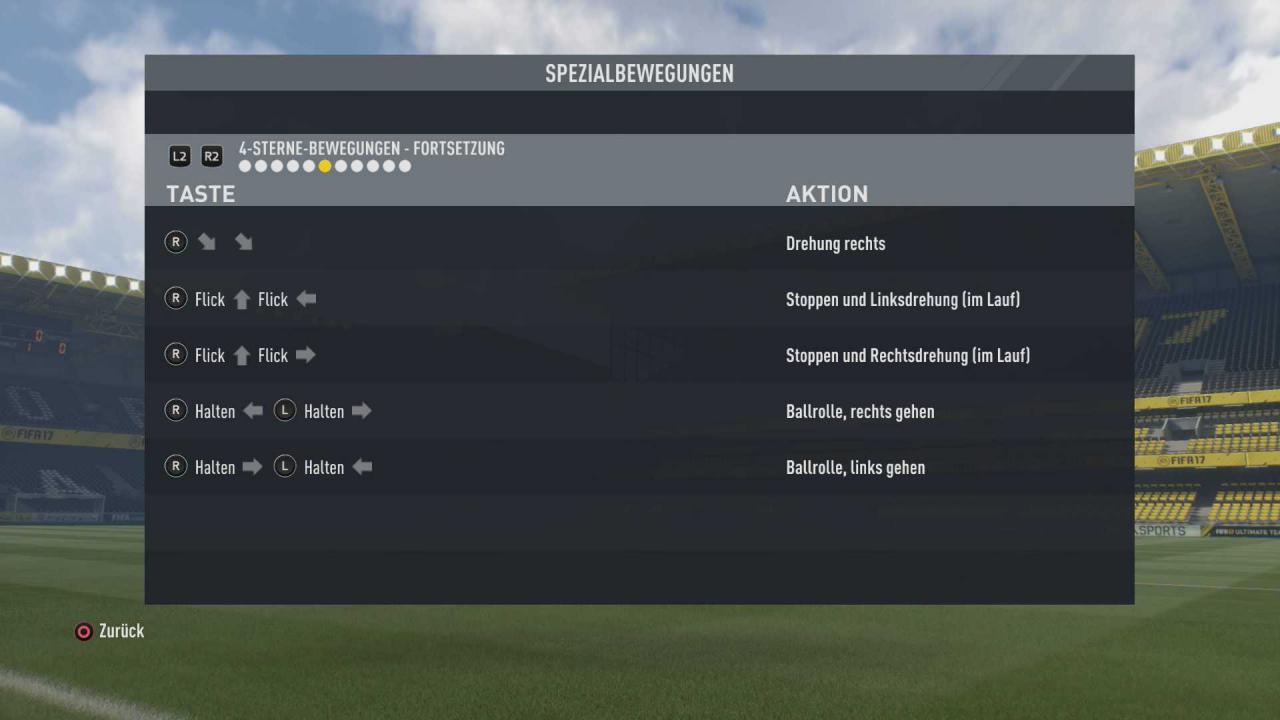 [06/10/2016] 4-Sterne-Tricks in FIFA 17.