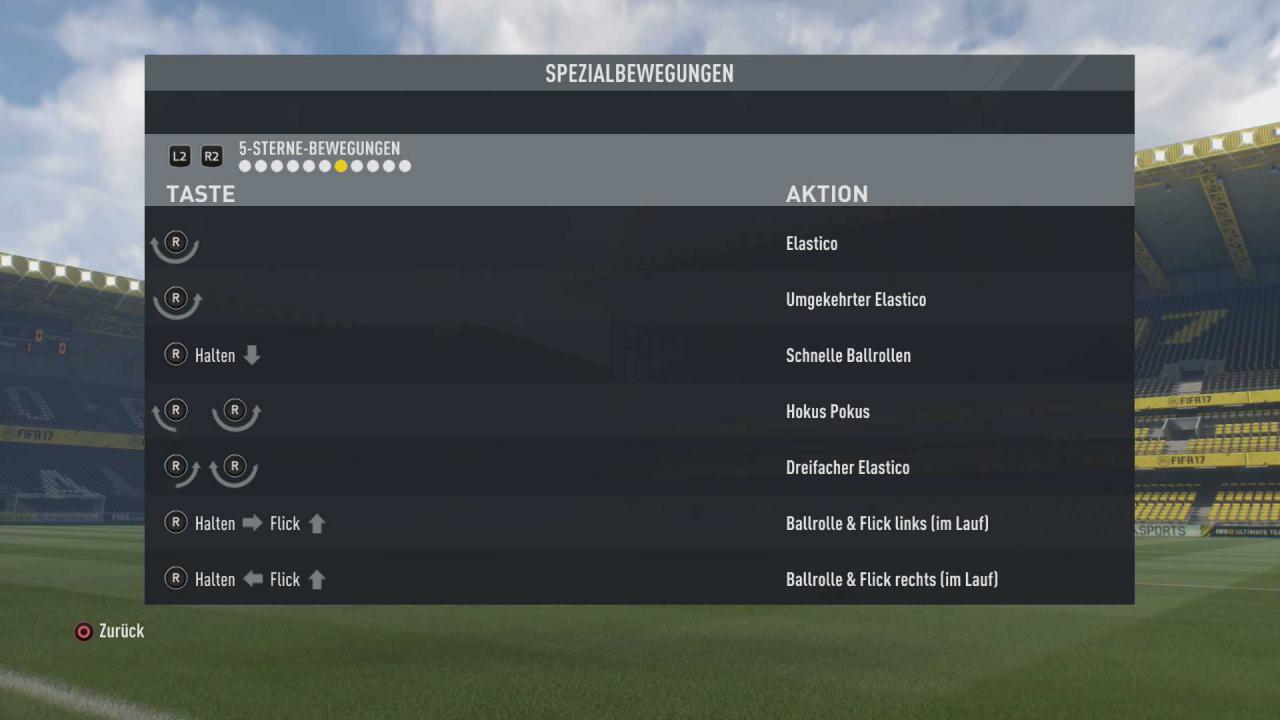 [06/10/2016] 5-Sterne-Tricks in FIFA 17.
