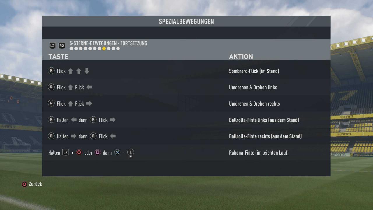 [06/10/2016] 5-Sterne-Tricks in FIFA 17.