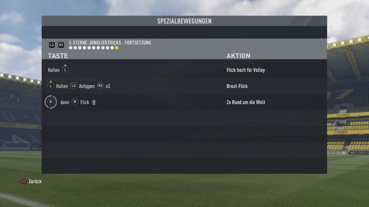 [06/10/2016] 5-Sterne-Tricks in FIFA 17.