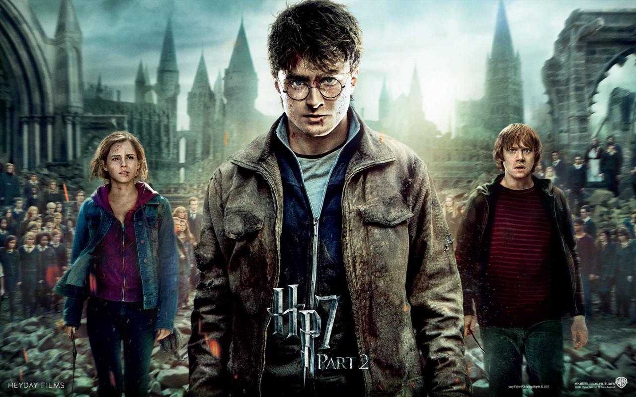Harry, Hermine und Rupert.