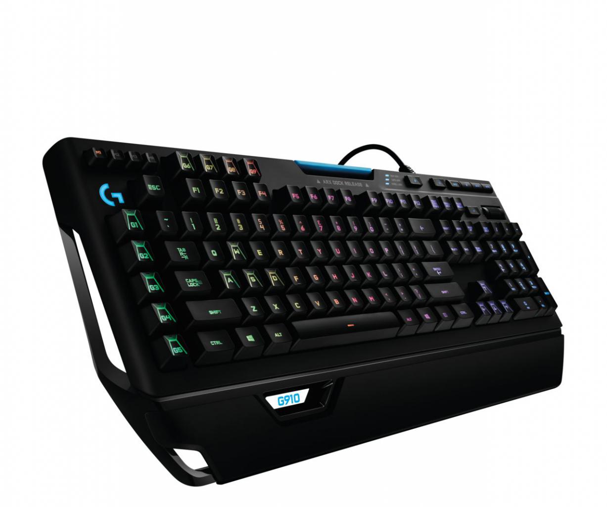 [07/10/2016] Links die Makrotasten G1 bis G5 bei einer Logitech G910 Orion Spectrum