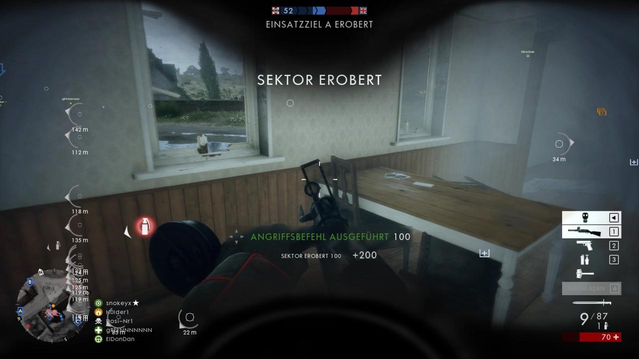 [25/10/2016] Battlefield 1: Das Befolgen von Befehlen des Squadführers gibt Bonus-Punkte.