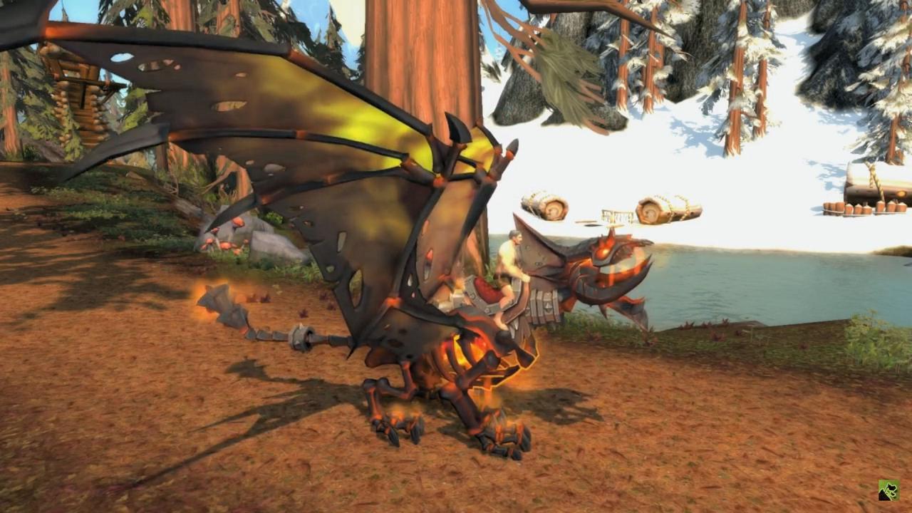 WoW ​Legion Patch 7.1: Smoldering Ember Wyrm - Das neue Mount aus Karazhan
