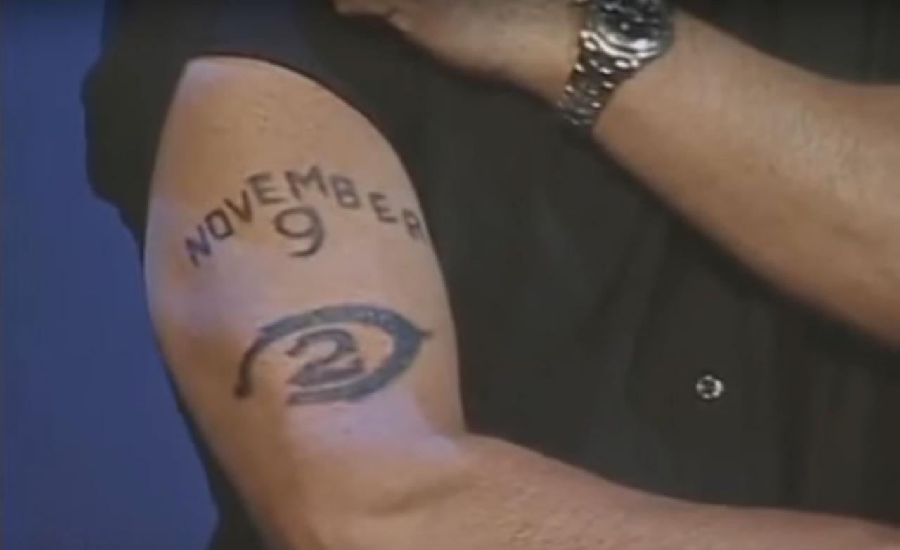 [15/11/2016] Peter Moores berühmtes Halo 2-Tattoo