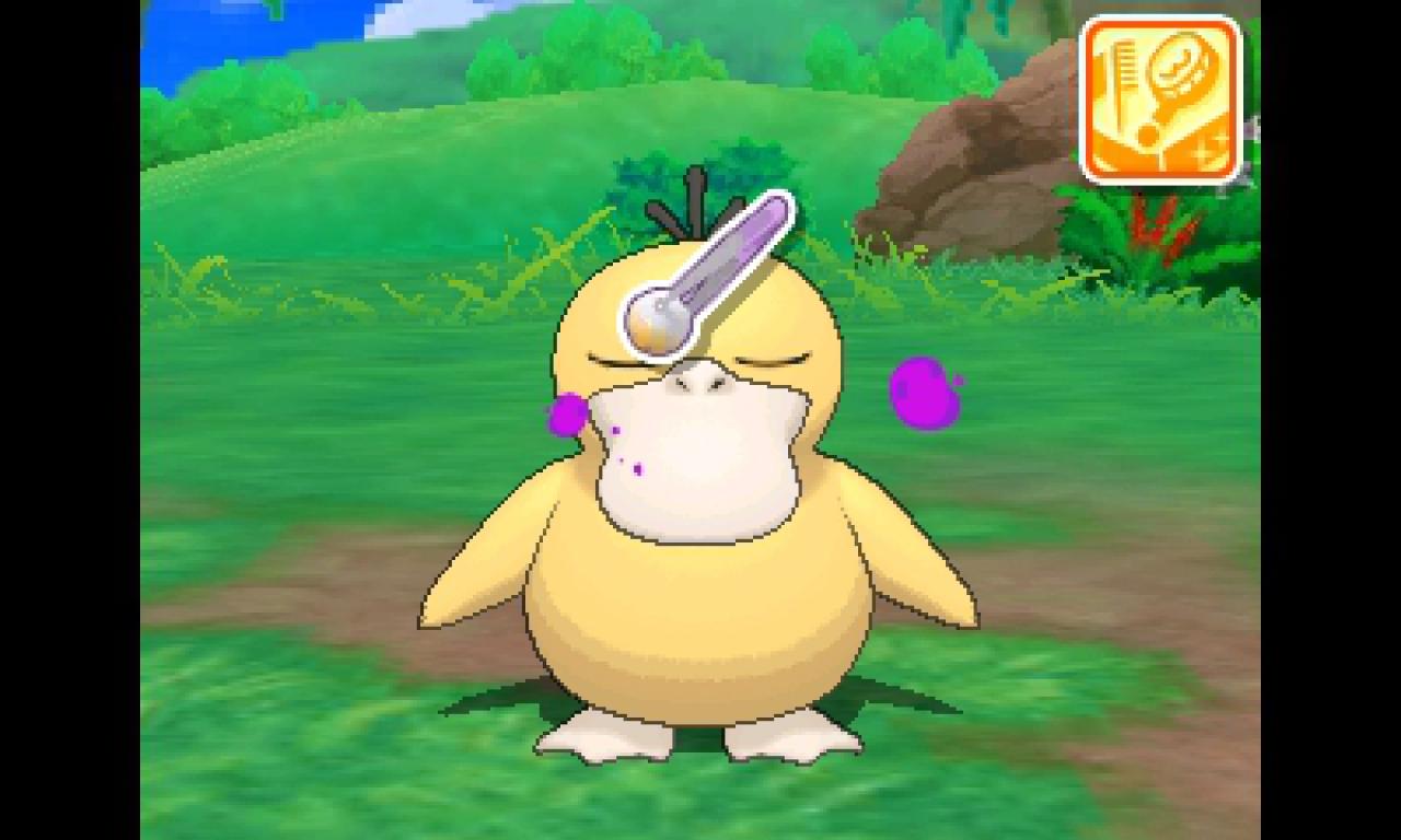 [24/11/2016] In der PokéPause könnt ihr eure Pokémon von Statusveränderungen mit der Pinzette heilen oder aber sie trocken föhnen, bürsten oder füttern.