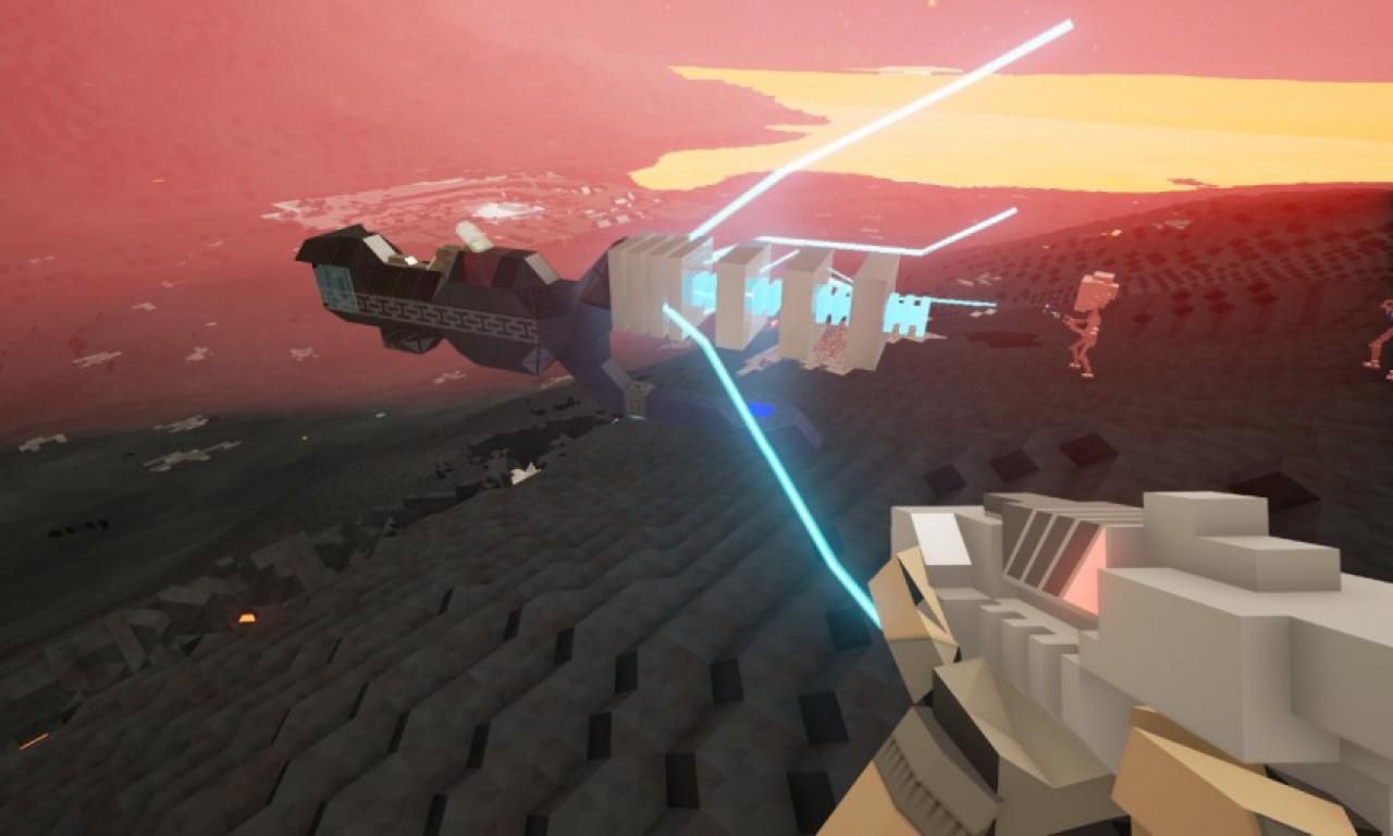 [23/11/2016] Stellar Overload könnte man optisch glatt mit Minecraft verwechseln.