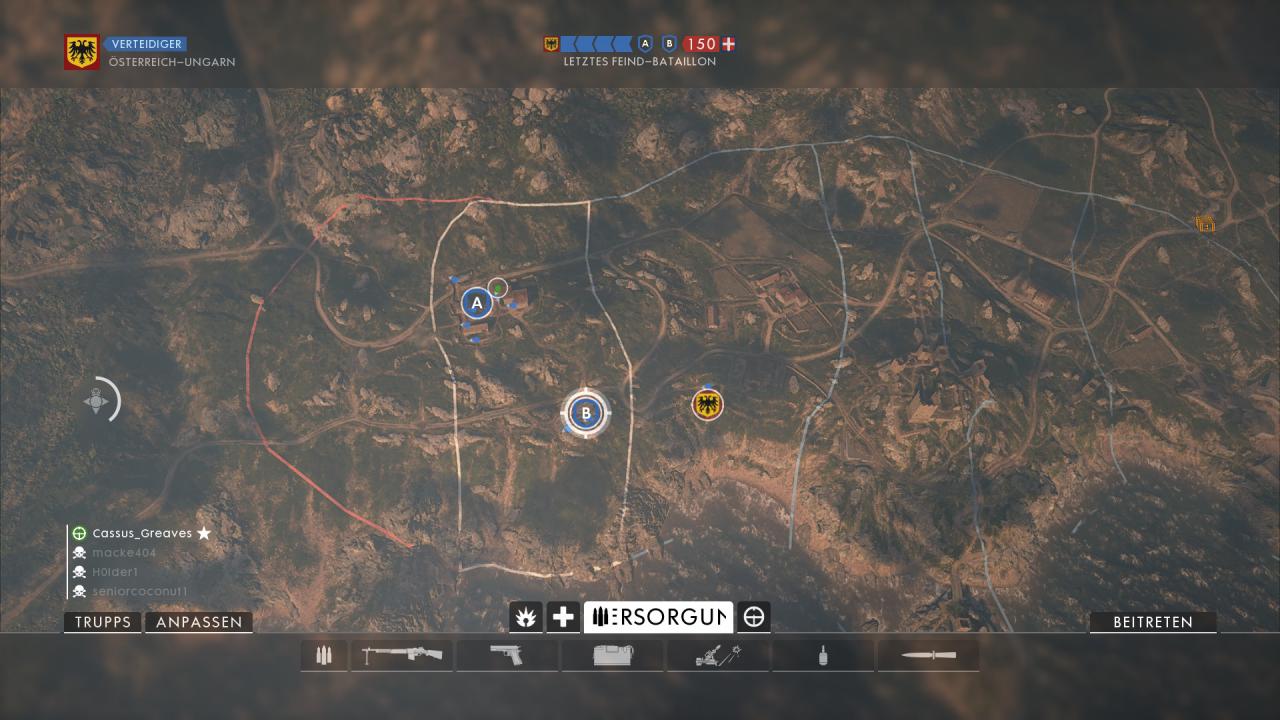 [14/11/2016] Battlefield 1: Operation Eiserne Linie - Adriaküste: Sektor 1
