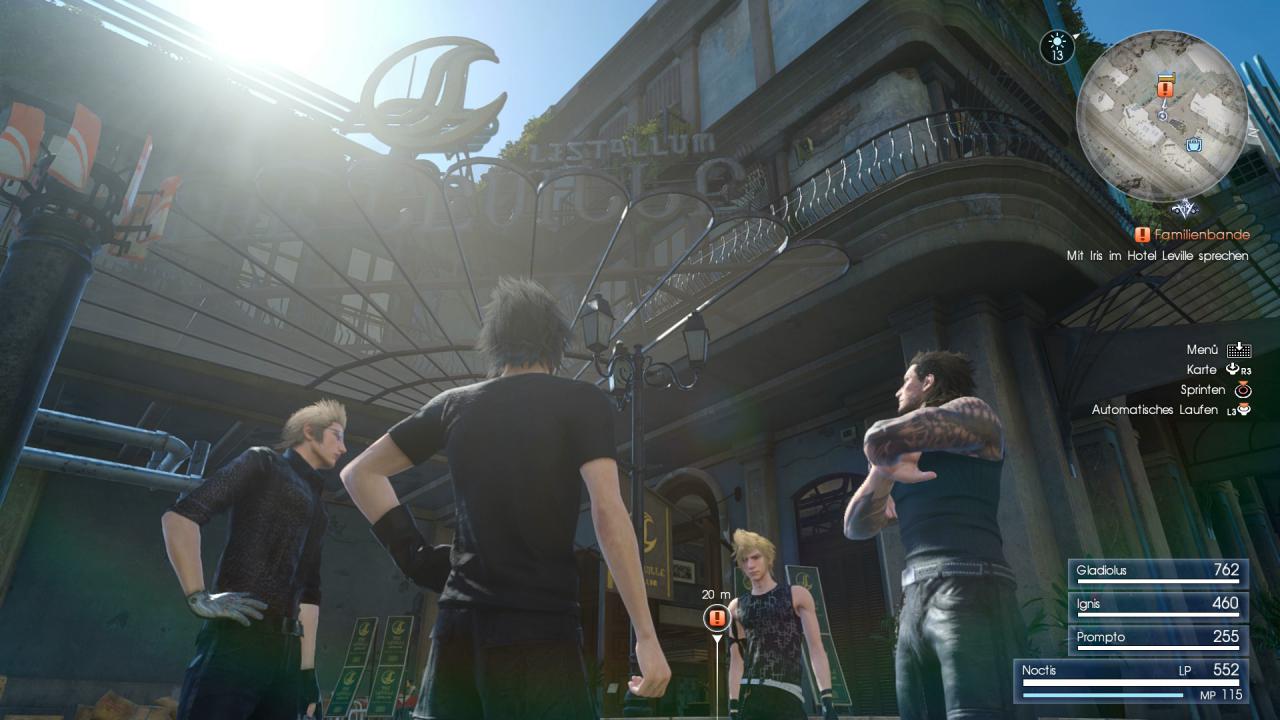 [02/12/2016] In Lestallum angekommen, besucht ihr erstmal das Hotel Leville.