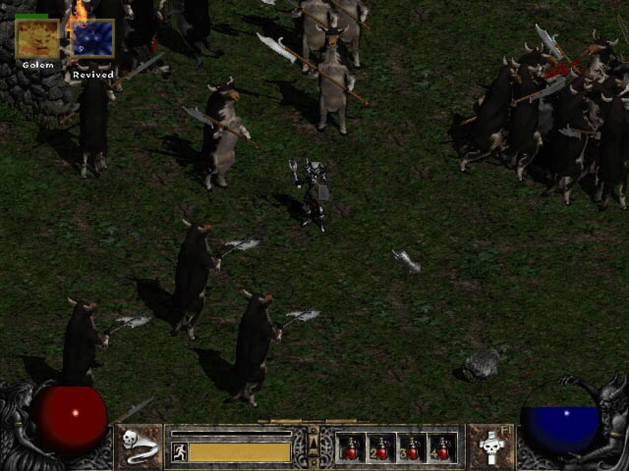 Aus einem Running Gag entwickelte Blizzard dieses beliebte Easter­egg: den Kuhlevel in Diablo 2.