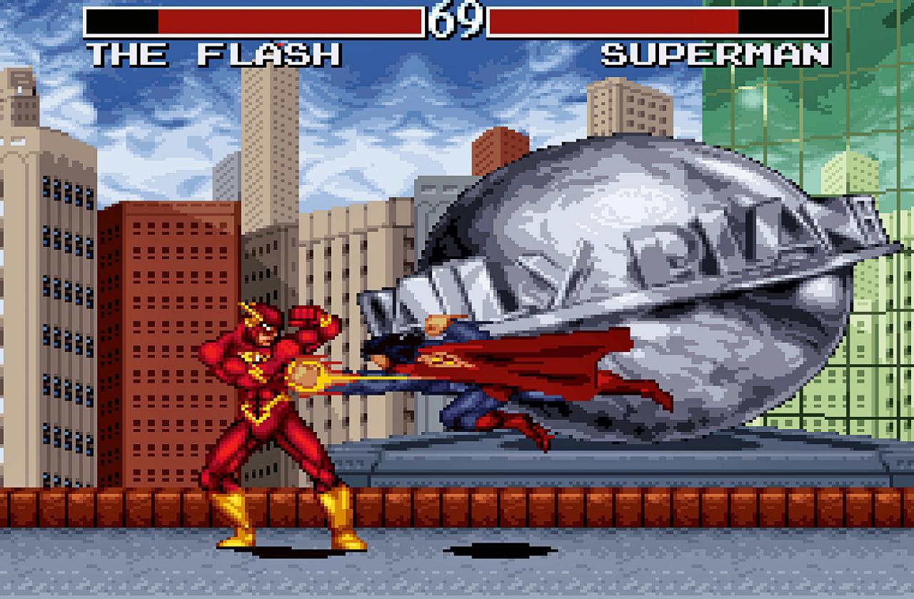 1995 arbeiteten sowohl Blizzard als auch Condor an eigenen Versionen von Justice League: Task Force.