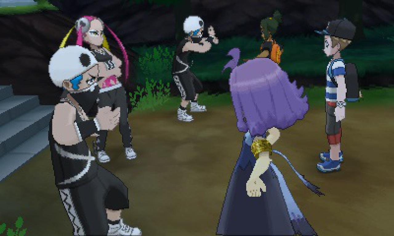 [12/12/2016] Wir treffen auf Team Skull Mitglieder.