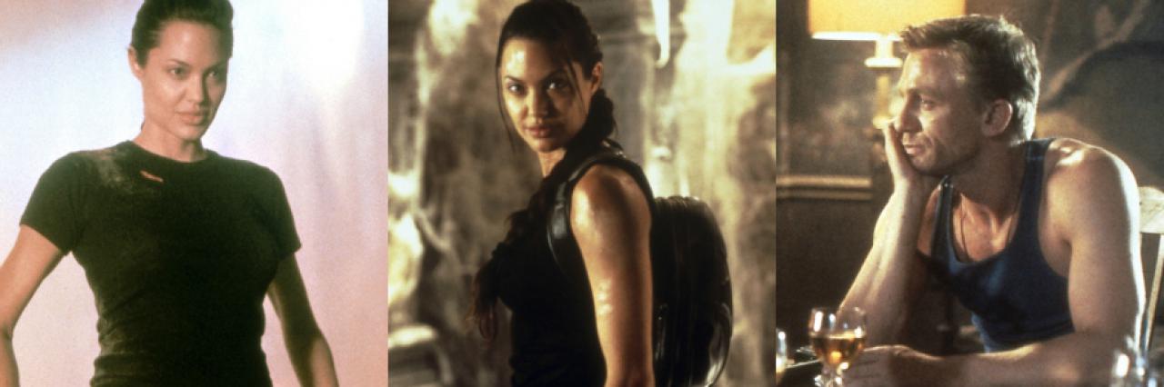 Sexy Kult-Archäologin: Angelina Jolie verkörpert 2001 die Videospiel-Ikone Lara Croft.