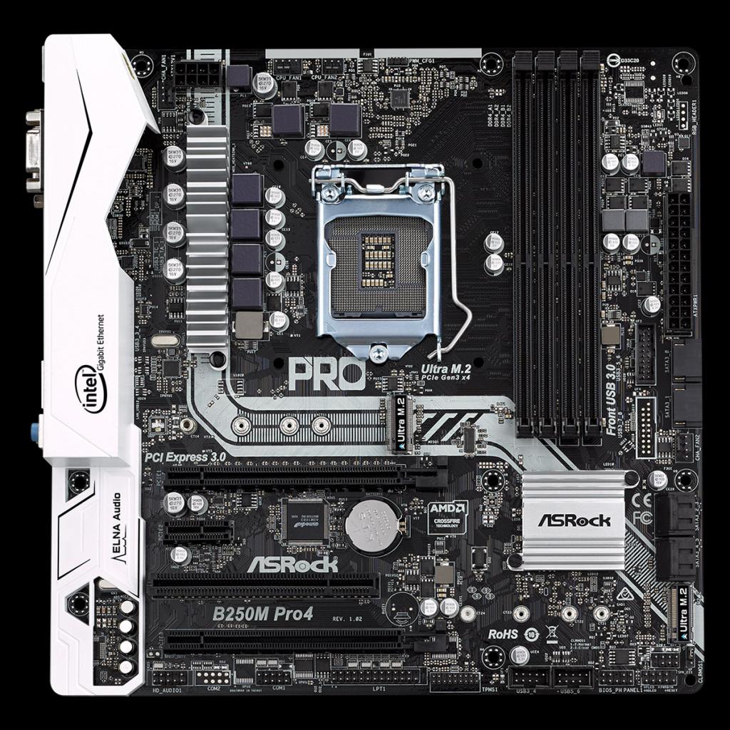 [19/01/2017] ASRock B250M Pro4, ab 90 Euro