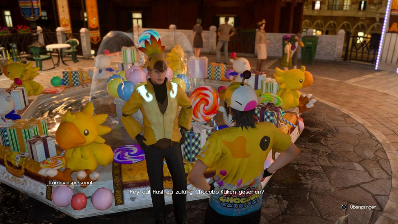 [25/01/2017] Die Chocobo-Küken tummeln sich in ganz Altissia.