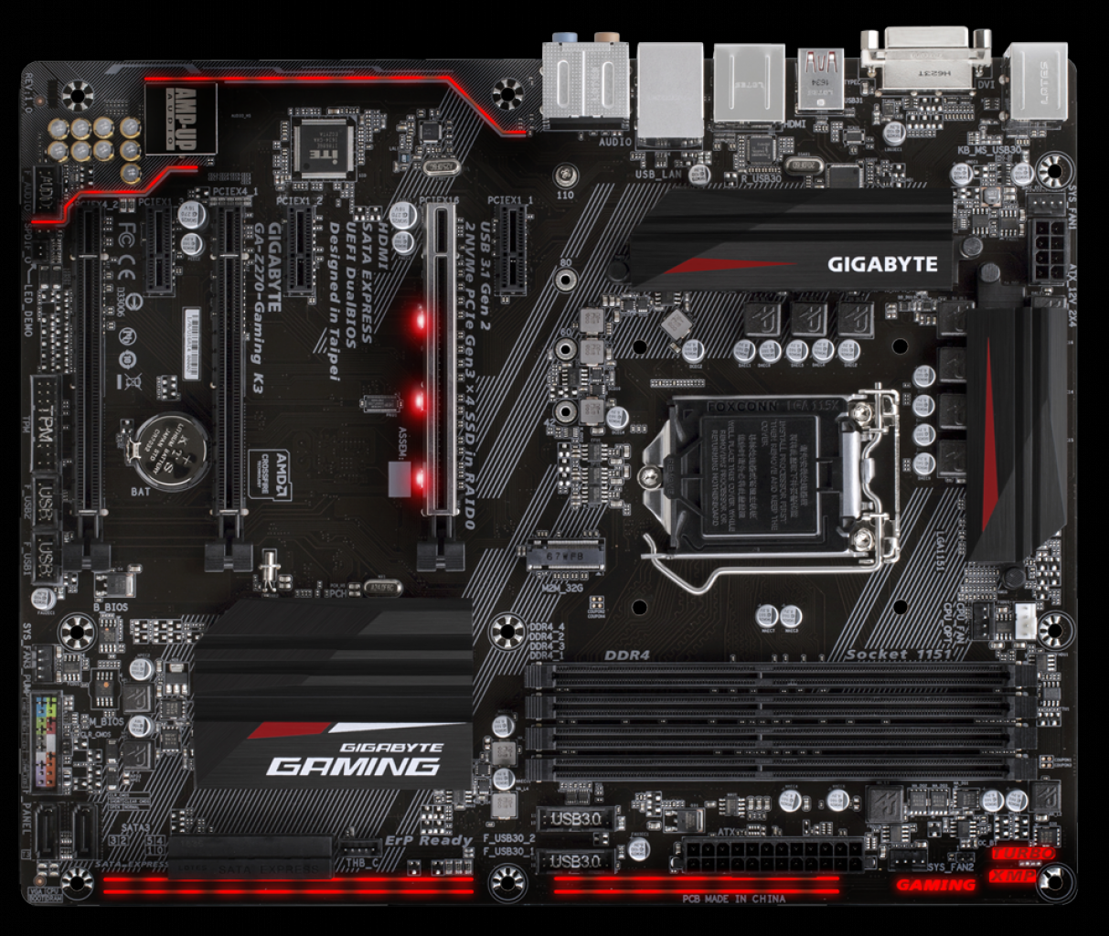 [19/01/2017] Gigabyte GA-Z270 Gaming K3, ab 140 Euro