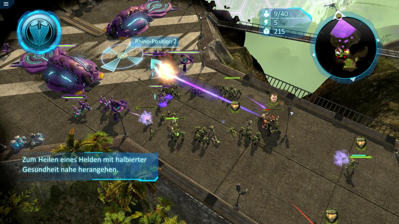 Halo Wars bietet wenig taktischen Tiefgang, aber dafür viel Halo-Atmosphäre.