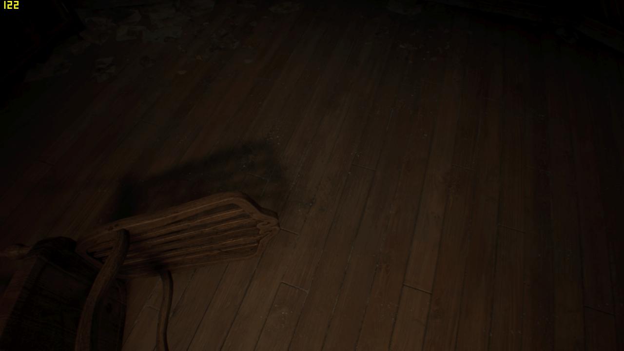 Resident Evil 7 - Dynamische Schatten (hohe Schattenqualität) - Aus, dynamisches Objekt (statisch)
