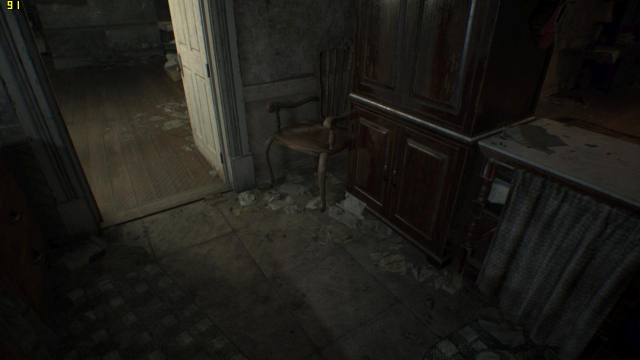 Resident Evil 7 - Schattenqualität; Banding - Hoch