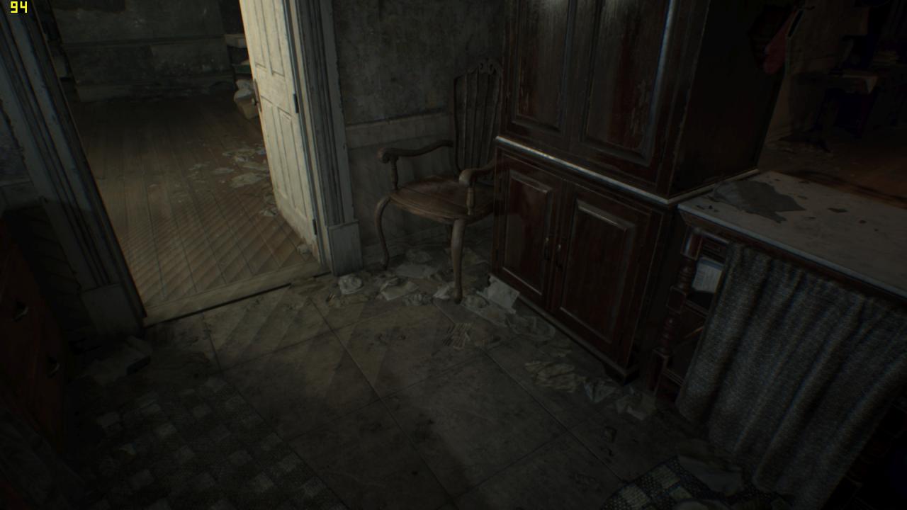 Resident Evil 7 - Schattenqualität; Banding - Mittel