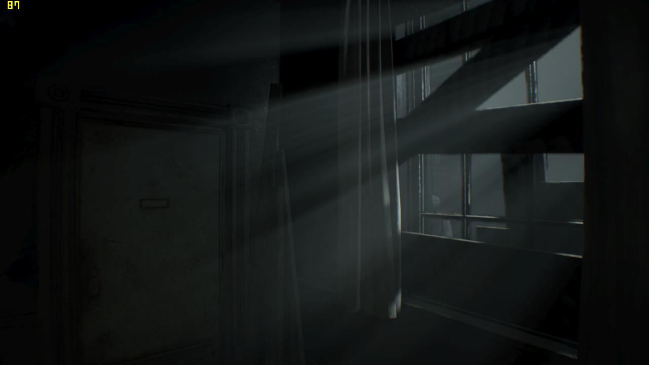 Resident Evil 7 - Volumetrisches Licht - Niedrig