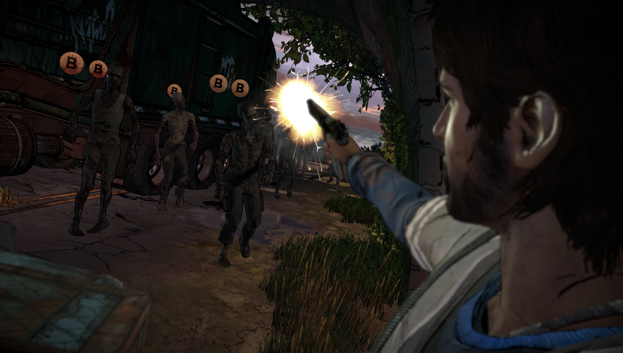 [12/01/2017] Action-Szenen werden mit Quick-Time-Events gemeistert. Wie auch andere Telltale-Spiele setzt TWD: Season 3 mehr auf Atmosphäre als auf Gameplay.