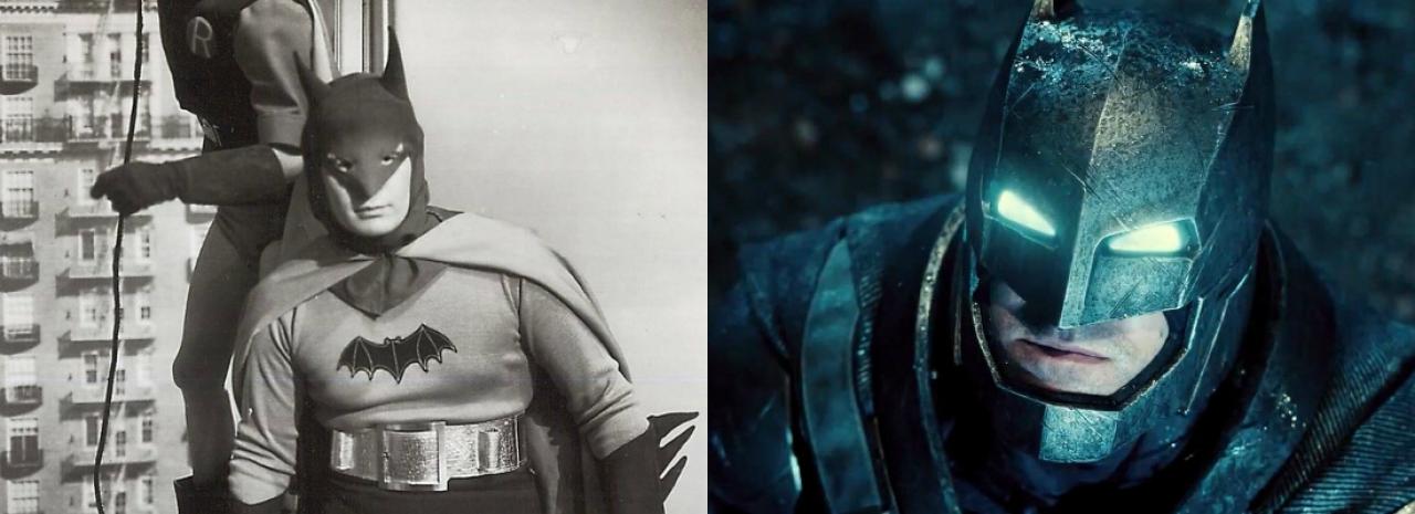 [03/02/2017] Der erste Batman (1943) und der vorerst Letzte (2016).