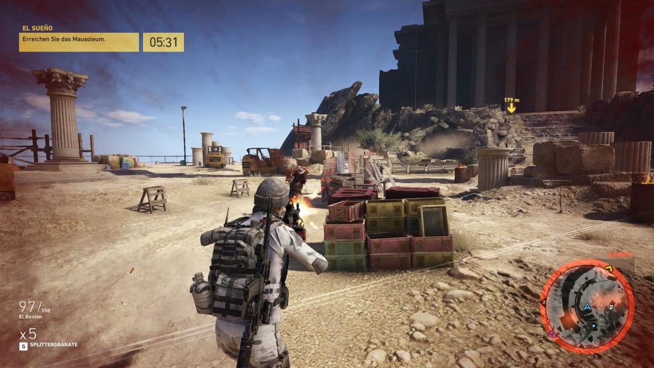 [06/03/2017] Gespielt wird Ghost Recon Wildlands aus der Third-Person-Perspektive, nur beim Schießen wechselt ihr auf Wunsch in die Ego-Sicht.