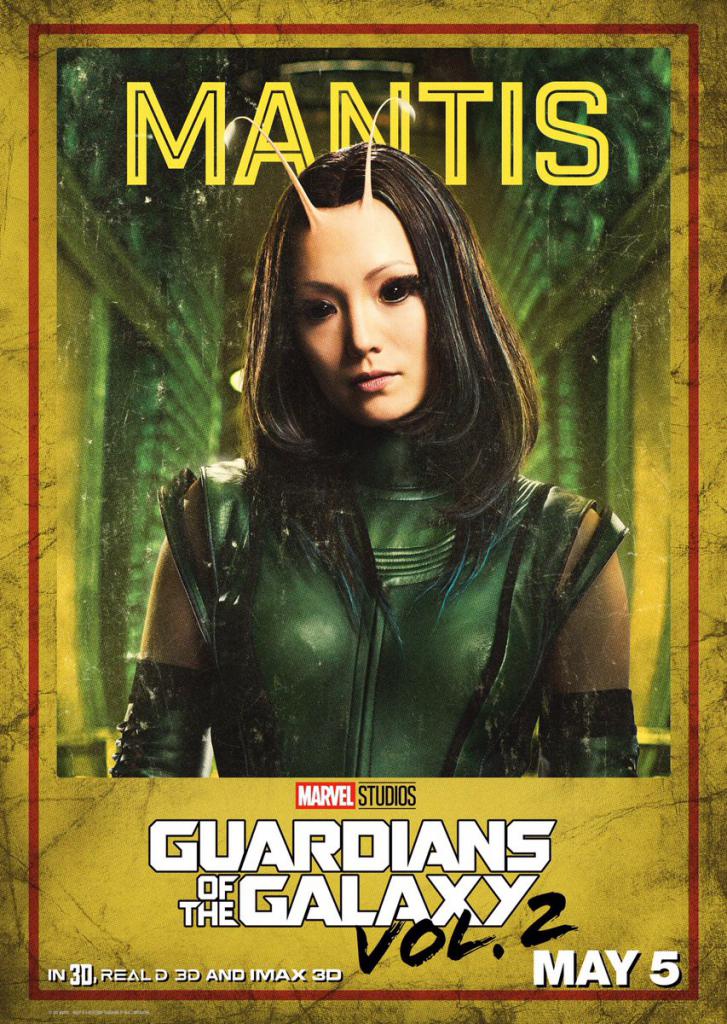 GotG2-Charakterplakat Mantis