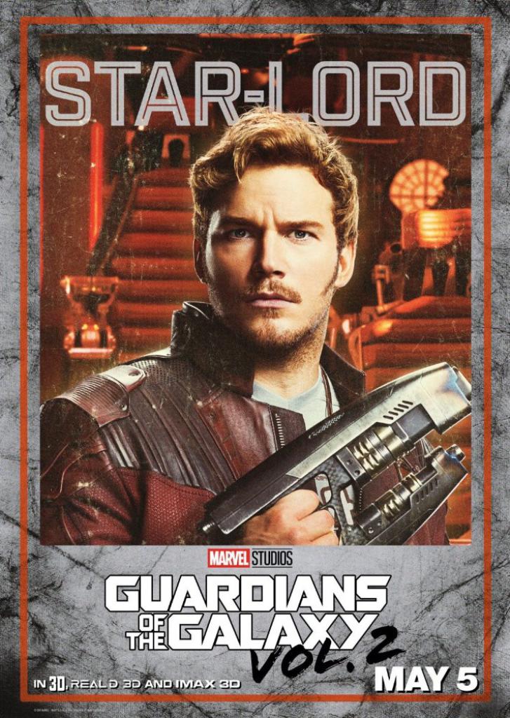 GotG2-Charakterplakat Star-Lord