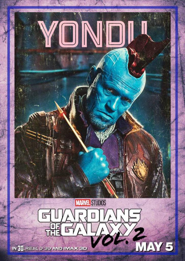GotG2-Charakterplakat Yondu