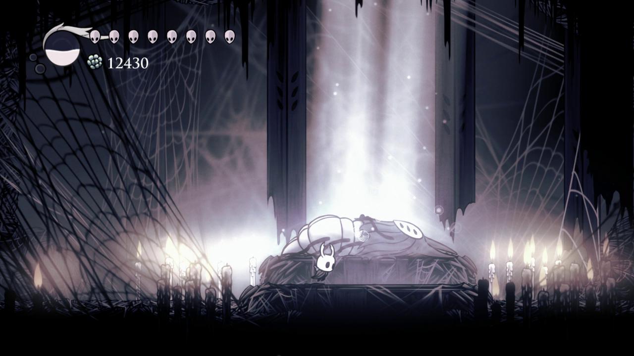 Düster: Tod und Untergang sind die bestimmtenden Motive in Hollow Knight.