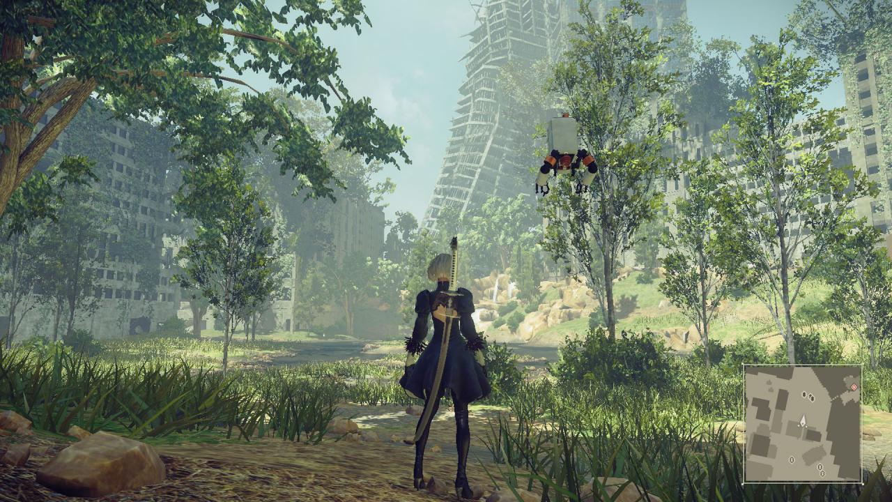 [07/03/2017] Blick in die Vergangenheit: Schon lange hat die Natur die Großstädte der Menschen zurückerobert. Nicht ganz so hübsch wie in The Last of Us, dennoch eindrucksvoll.