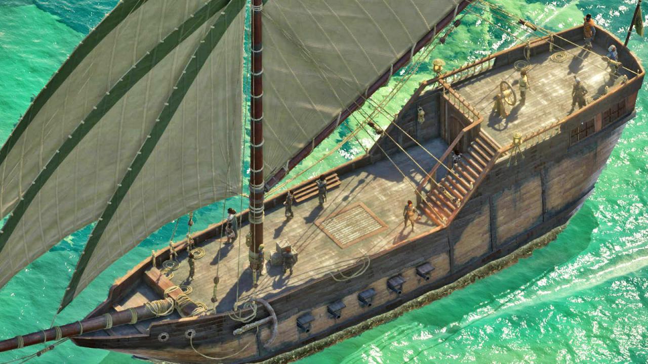 [07/04/2017] Die Inselwelt bereist ihr diesmal frei per Schiff - Upgrades wie neue Segel inklusive.