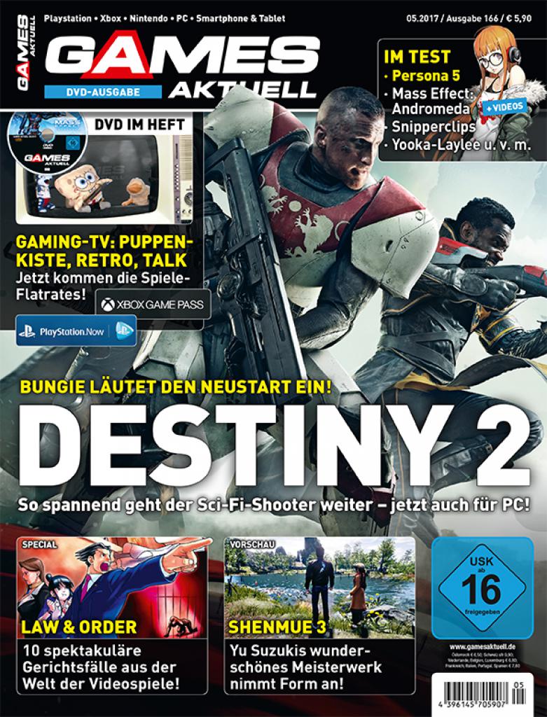 [13/04/2017] Games Aktuell 05/2017: Destiny 2 - so spannend geht der Sci-Fi-Shooter weiter!