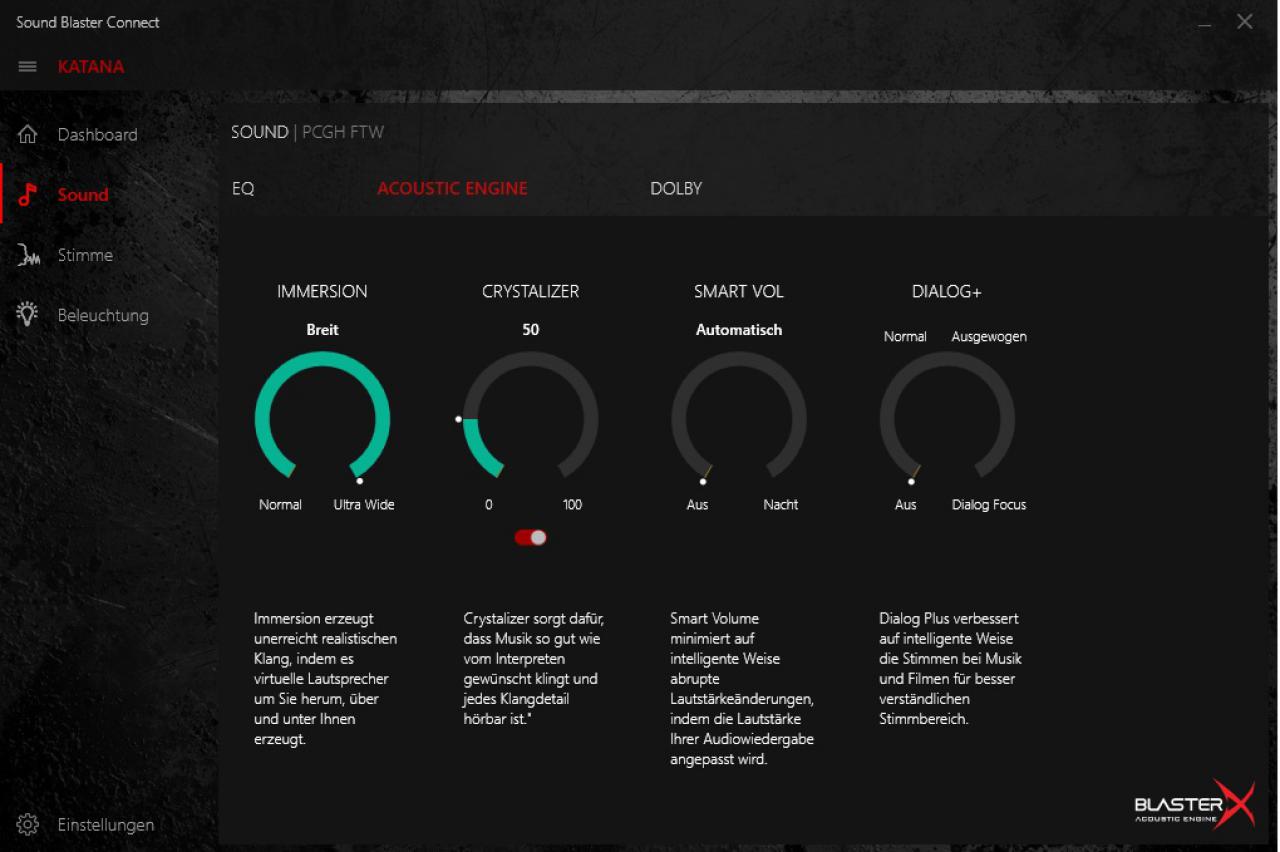 Sound Blaster Connect - Sound