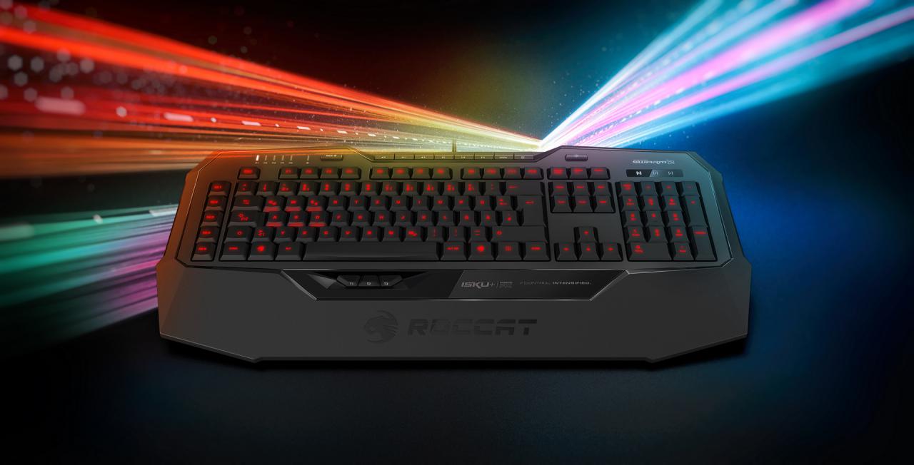 [12/04/2017] Roccat Isku+ Force FX: Spielertastatur mit druckintensiven Tasten getestet (20)